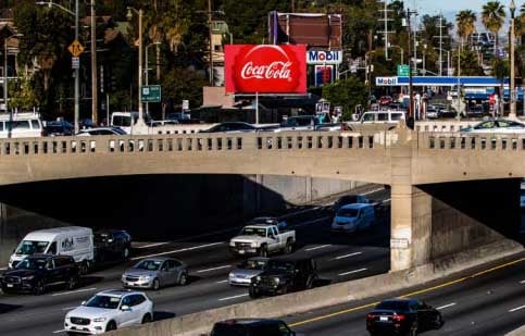Barham Blvd and Cahuenga Blvd SW/O 101 Freeway F/E Media
