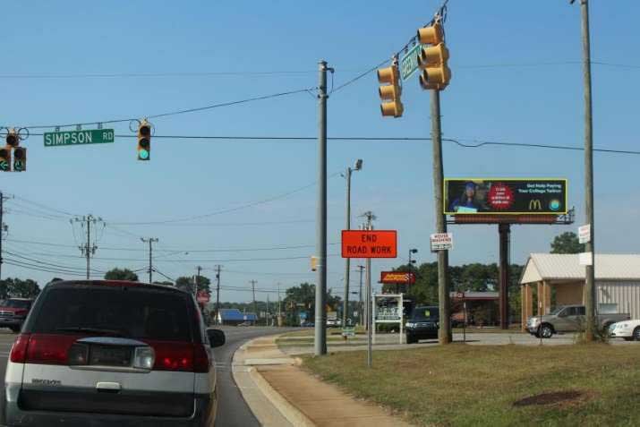 HWY 81 (GREENVILLE ST) 250 ft S/O SIMPSON RD WS Media