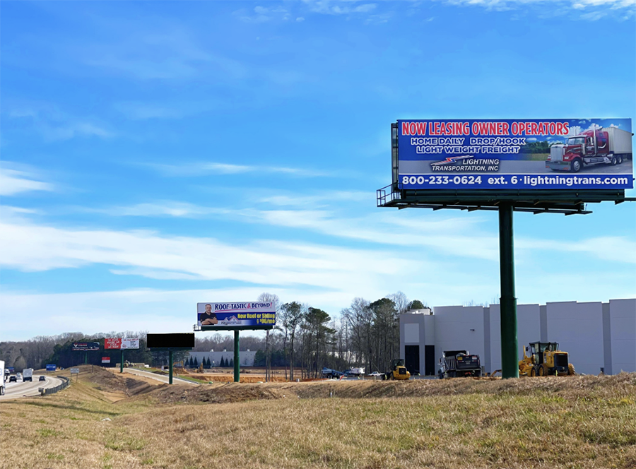 I-85, Oakley between Creekwood/Cleckler Media