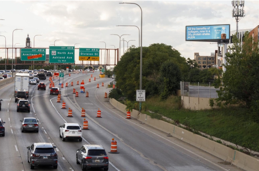 KENNEDY EXWY S/O DIVISION, WARD 27