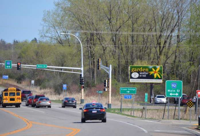 Location photo for MN-7 near Veterans Memorial (St Bonifacius)