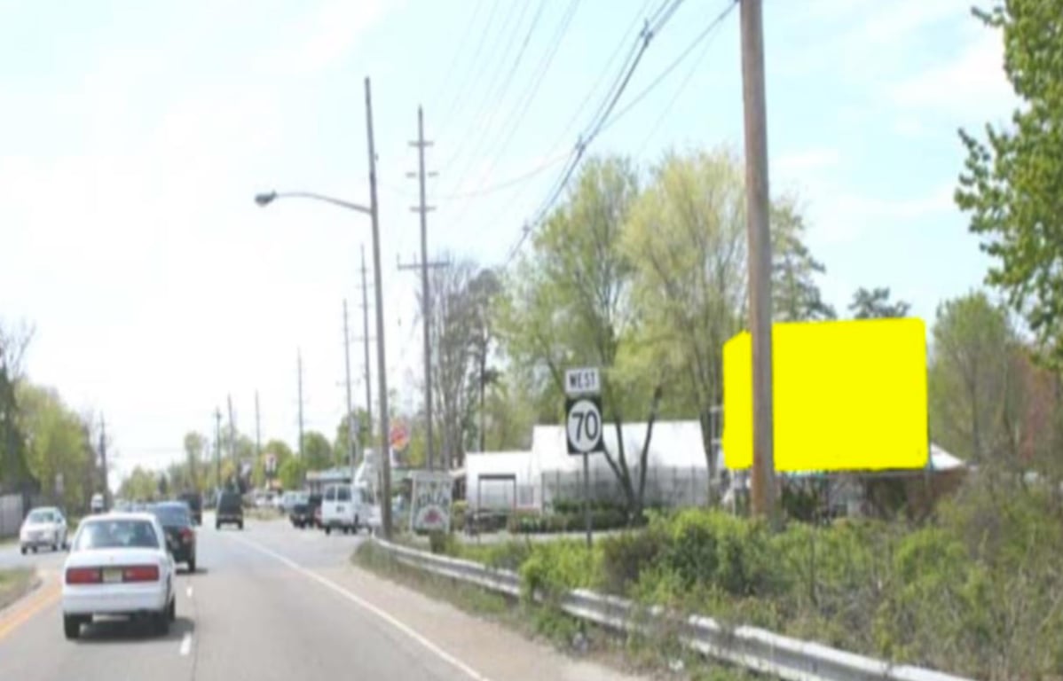 N/S Rt 70 .1mi W/O Centre St Lakehurst F/E Media