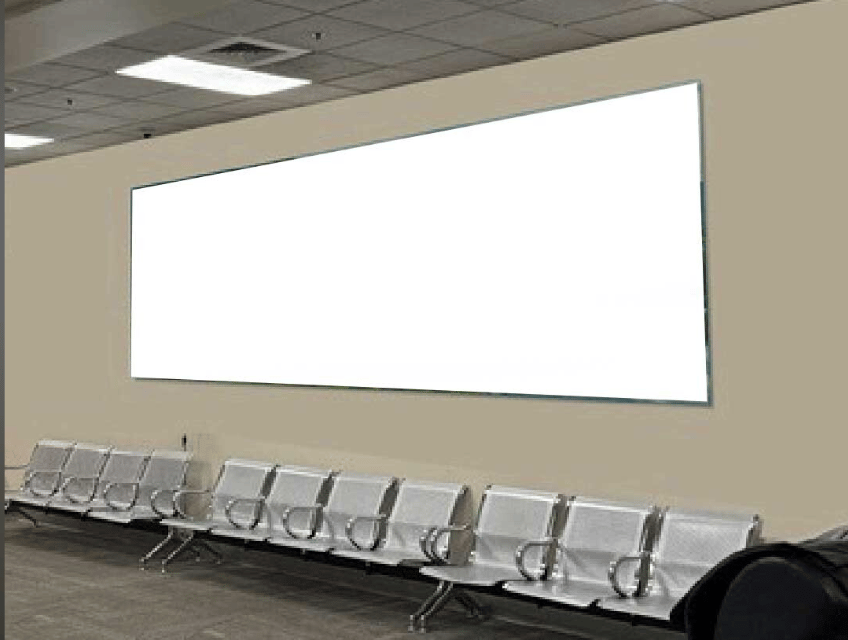 Baggage Claim LED Wall
