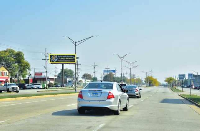 Location photo for W North Ave near North Ave & Mannheim Access Rd (SB) (Melrose Park)