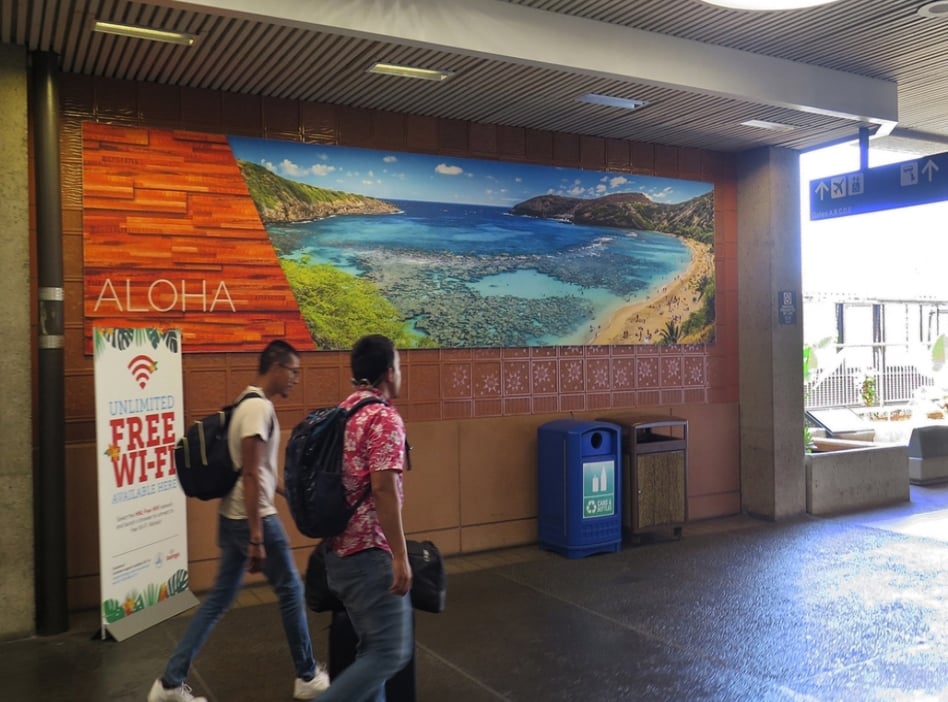 Tension Fabric Display in Honolulu, HI