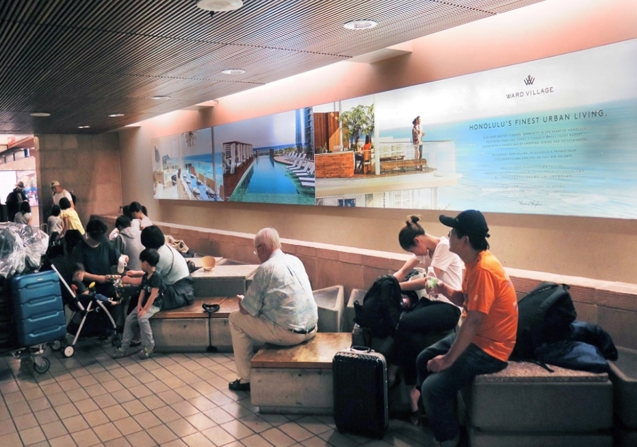 Lit Tension Fabric Display in Honolulu, HI