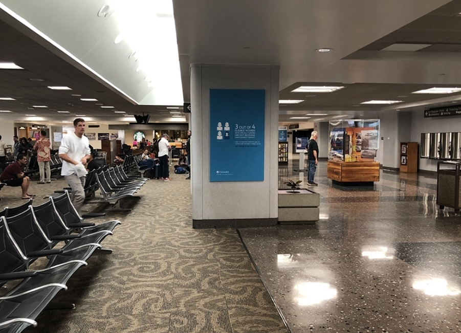 Tension Fabric Display in Honolulu, HI