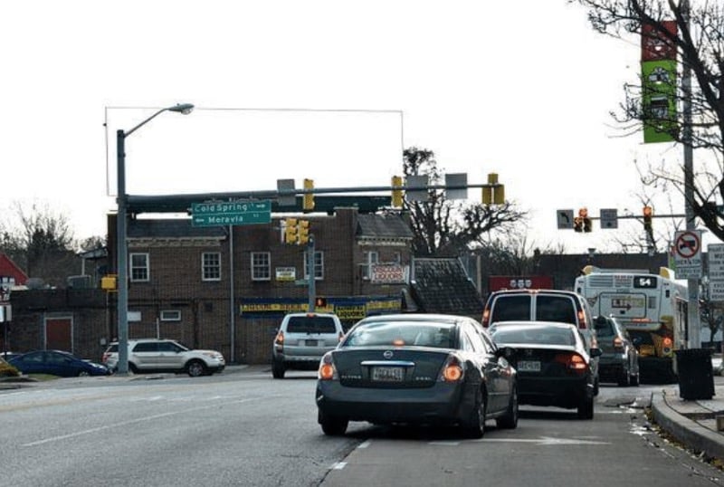 Location photo for HARFORD RD & MORAVIA RD nb (Baltimore)