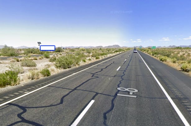 Location photo for I-8 N/S @ MP 118.75 Gila Bend, W/F
