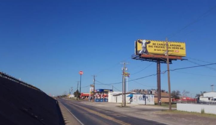 Location photo for S 2nd St near Coahoma, Texas Mural Project (Coahoma)
