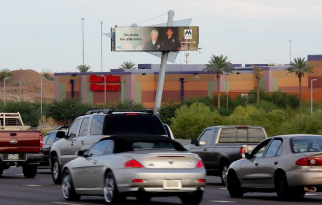 Location photo for E Rio Salado Pkwy near Harkins. Show movie times. (Tempe)