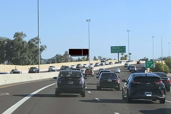 Location photo for SR 51 50 ft S/O Indian School Rd W/S F/S