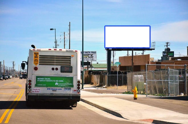 Location photo for Newport St near Smith Rd & Newport St, Northeast Park Hill (Denver)