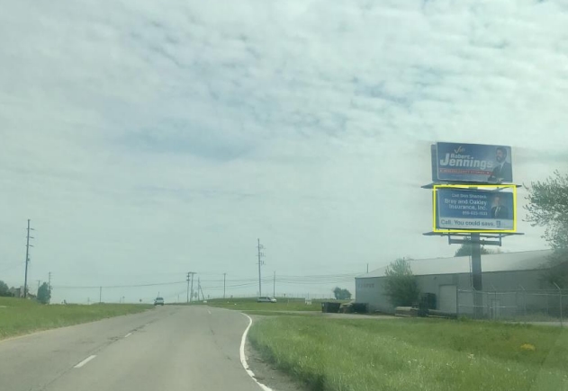 US 25 @ Intersection of Hwy 421 #4 F/S - Bottom Panel Media