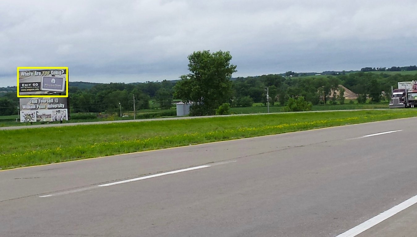 Location photo for US Hwy 63 995 ft e/o Eddyville Rd S/S, E/F