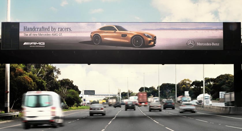 Billboard in Cross Keys, VIC