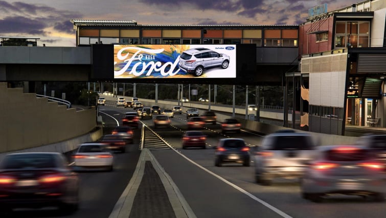 Billboard in Murdoch, WA