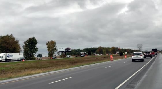 Location photo for I-96 1370 ft E/O Gregory Road SS