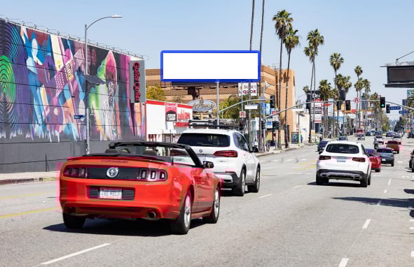 Location photo for W Sunset Blvd near Rockwalk, Central LA (Los Angeles)