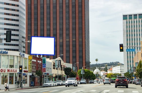 Location photo for Westwood Blvd near Westwood Gardens Park, Westwood (Los Angeles)