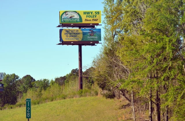 Location photo for I-65 n/o Exit 128 north structure w/side Top