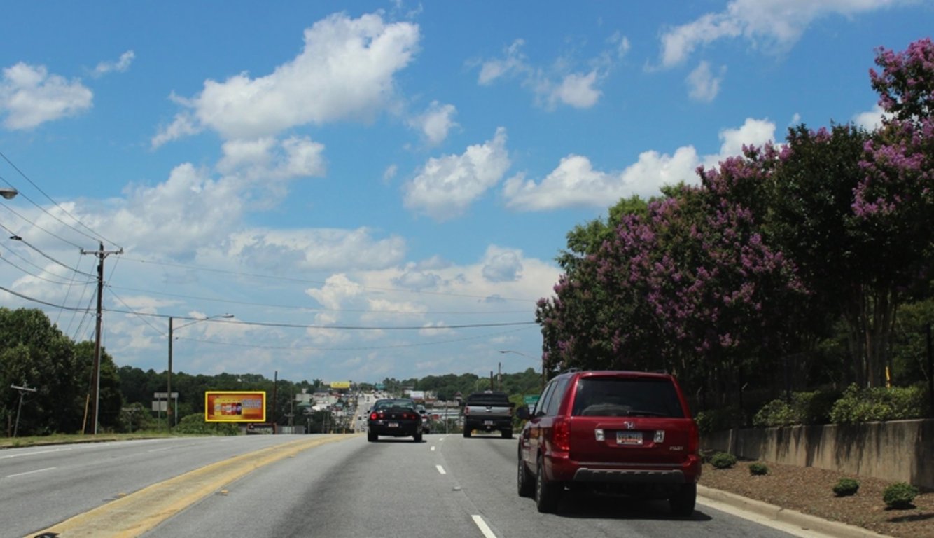 HWY 291 (PLEASANTBURG DR) 200 ft N/O LAURENS RD WS Media