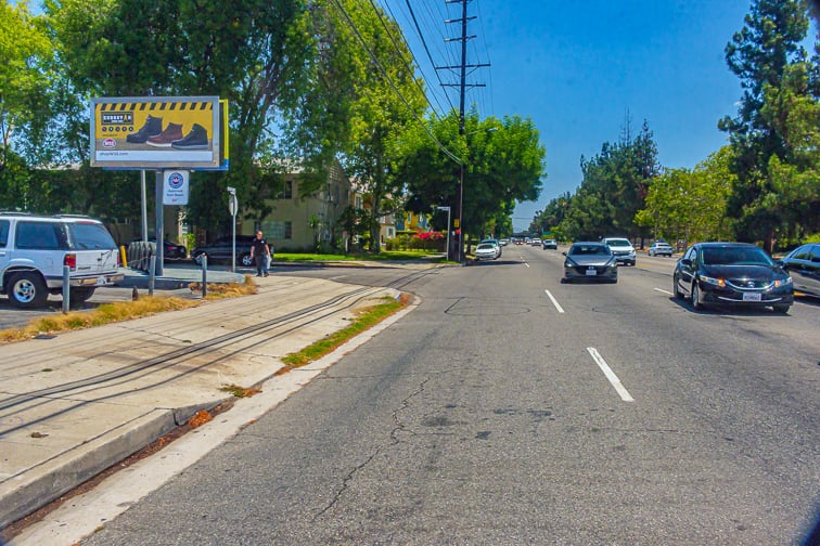 Location photo for Victory Blvd near Victory / Woodley, Van Nuys (Los Angeles)