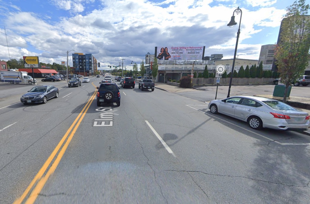 Location photo for Elm St near Market Basket (Elm), Downtown (Manchester)