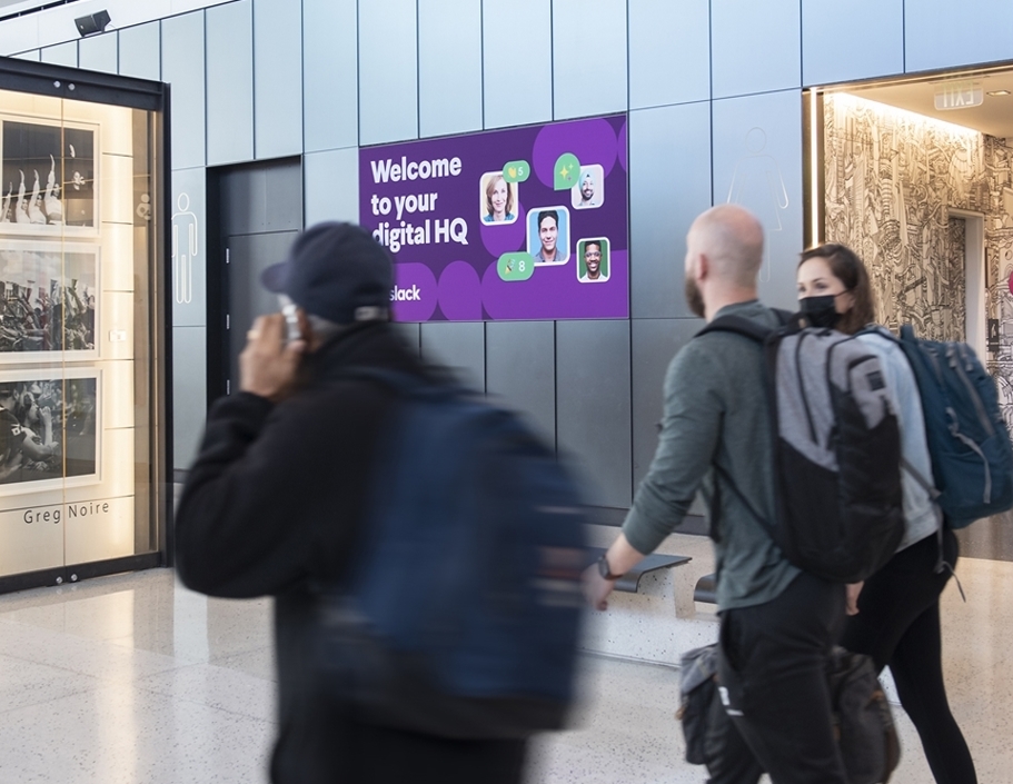Tension Fabric Display in Austin, TX