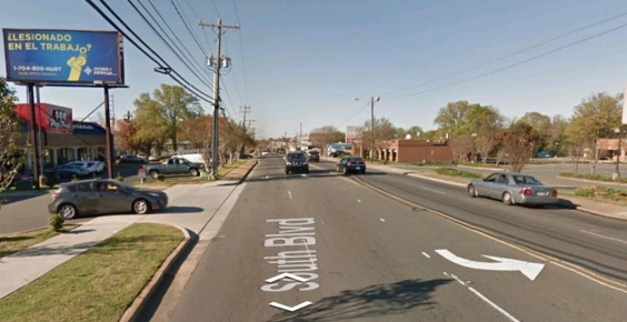 Location photo for South Blvd near Madison Corners Shopping Center, Madison Park (Charlotte)