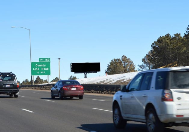 E/L I-25 0.5 mi S/O Palmer Divide Rd. F/S Media