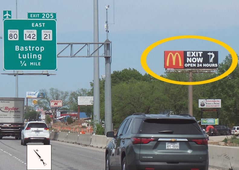 Location photo for I 35 N Frontage Rd near San Marcos Discovery Center (San Marcos)