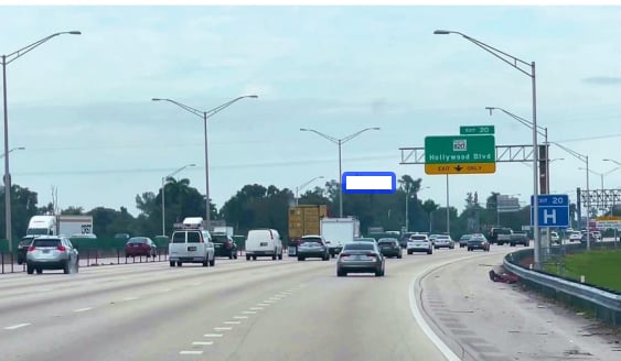 Location photo for Hollywood Blvd near Hollywood Boulevard & Tyler St - (Hollywood Tri-Rail), Park East (Hollywood)