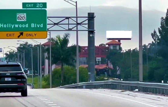 Location photo for Hollywood Blvd near Hollywood Boulevard & Tyler St - (Hollywood Tri-Rail), Park East (Hollywood)