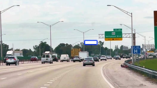 Location photo for Hollywood Blvd near Hollywood Boulevard & Tyler St - (Hollywood Tri-Rail), Park East (Hollywood)