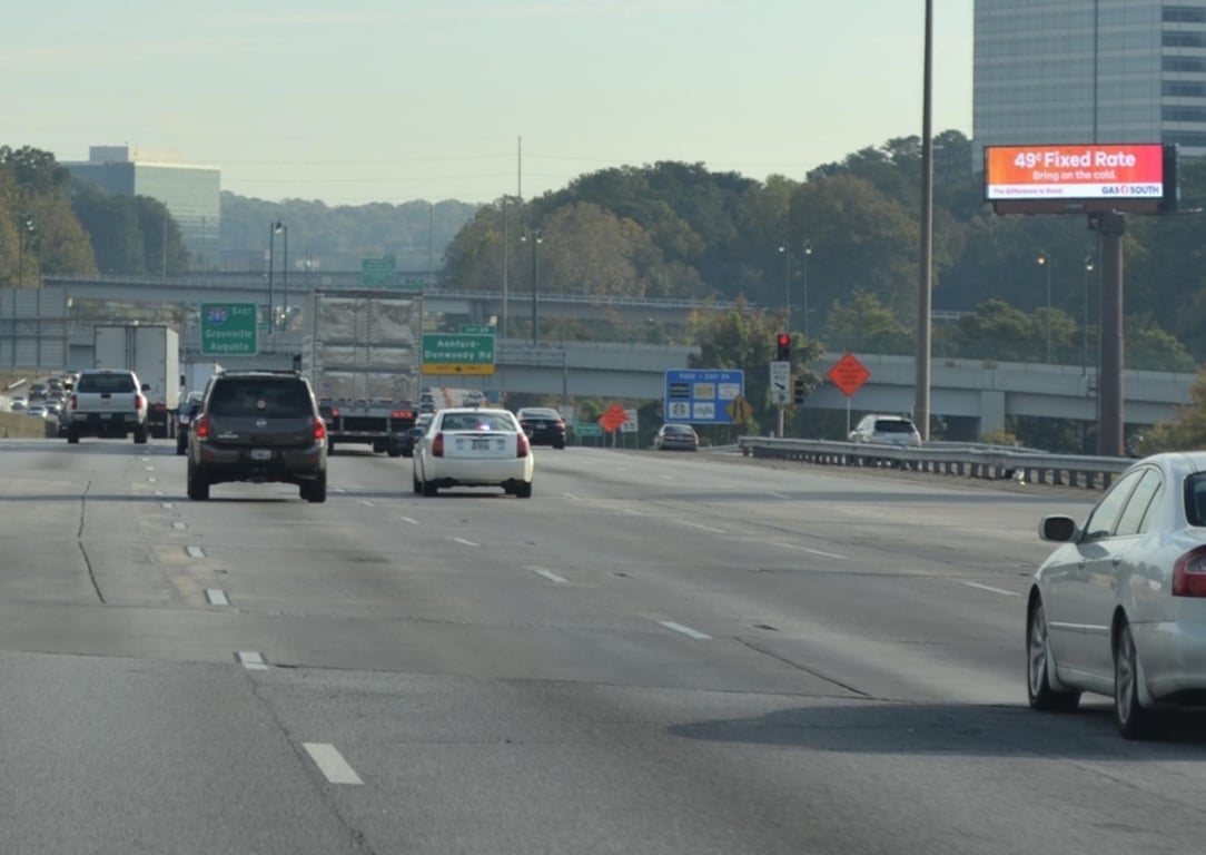 S/S I-285 .5M E/O GA 400 RHR F/W Media