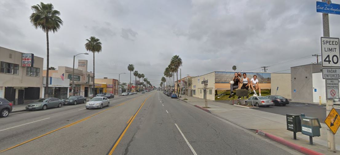 Whittier Blvd. Large Wallscape