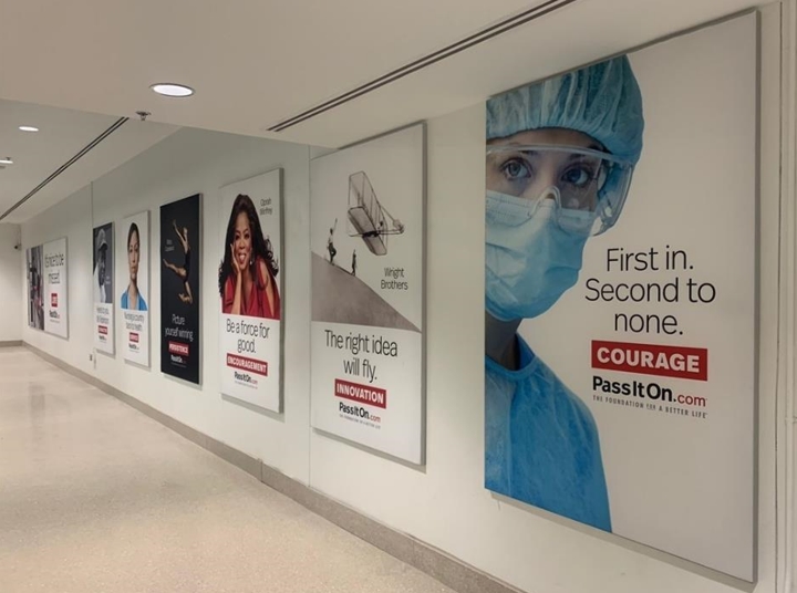 Tension Fabric Display in St. Croix, St Croix