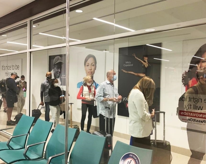 Tension Fabric Display in St. Croix, St Croix