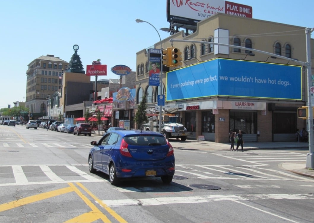 Location photo for Surf Ave near The Cyclone Roller Coaster at Luna Park in Coney Island, Coney Island (Kings County)