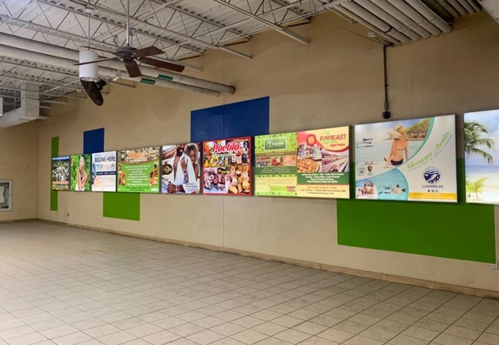 Lit Tension Fabric Display in St. Croix, St Croix