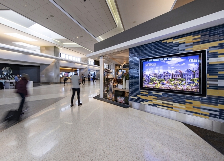 Lit Tension Fabric Diorama in San Francisco, CA