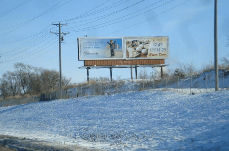 US 14 0.5 mi E/O US 169 SS F/W Media