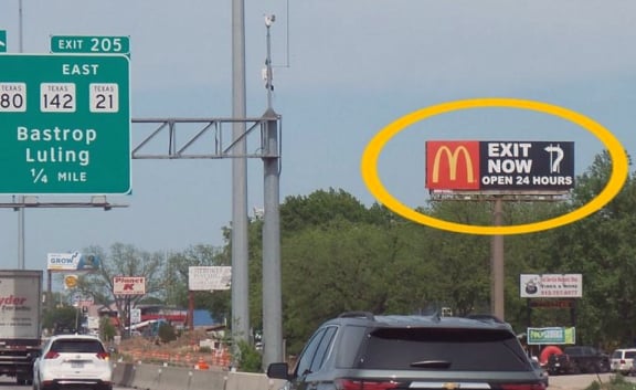 I-35 1/2 mile north of San Marcos River Media