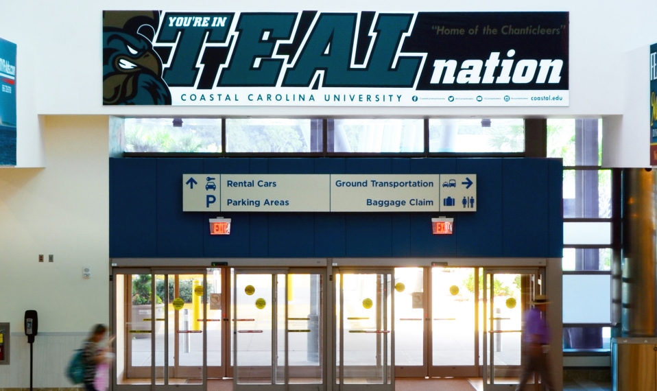 Main Lobby - Single Jumbo Tension Fabric Display