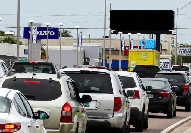 Dale Mabry Hwy .50 mi N/O Hillsborough Ave WS F/S Media