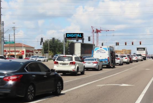 Location photo for E Fowler Ave near 30th St @ Railroad Crossing, University Square (Tampa)