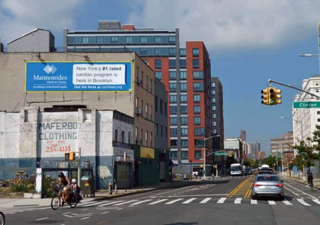 Location photo for Flushing Ave near Feirstein Graduate School of Cinema, Brooklyn (Kings County)
