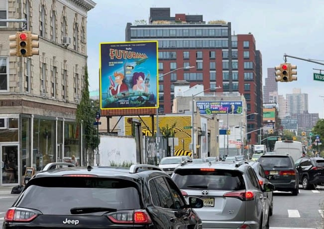 Location photo for Flushing Ave near Feirstein Graduate School of Cinema, Brooklyn (Kings County)