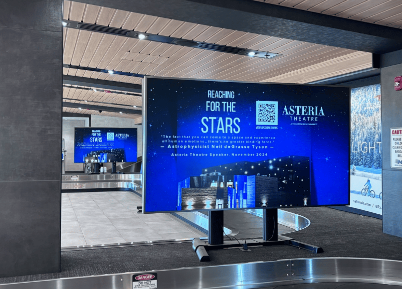 Main Terminal & Baggage Claim Screens - Package of 4